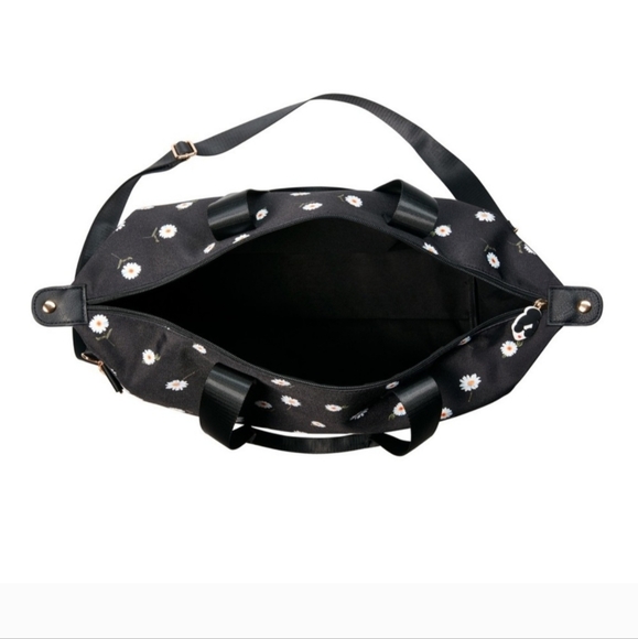 Alice + Olivia by Stacey Bendet Daisy Print Weekender Travel Duffle Bag - Picture 4 of 11